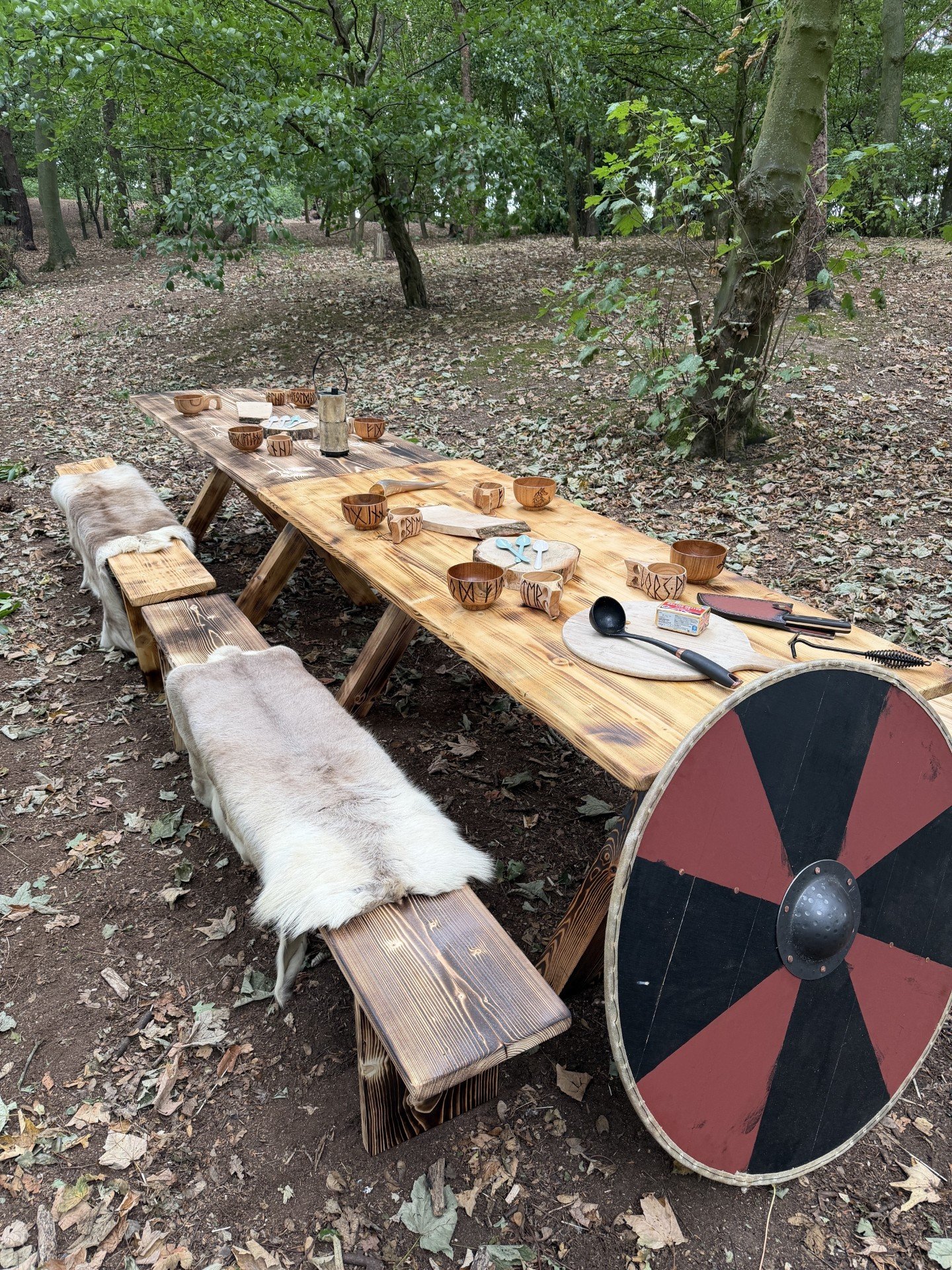 Viking Feast Table