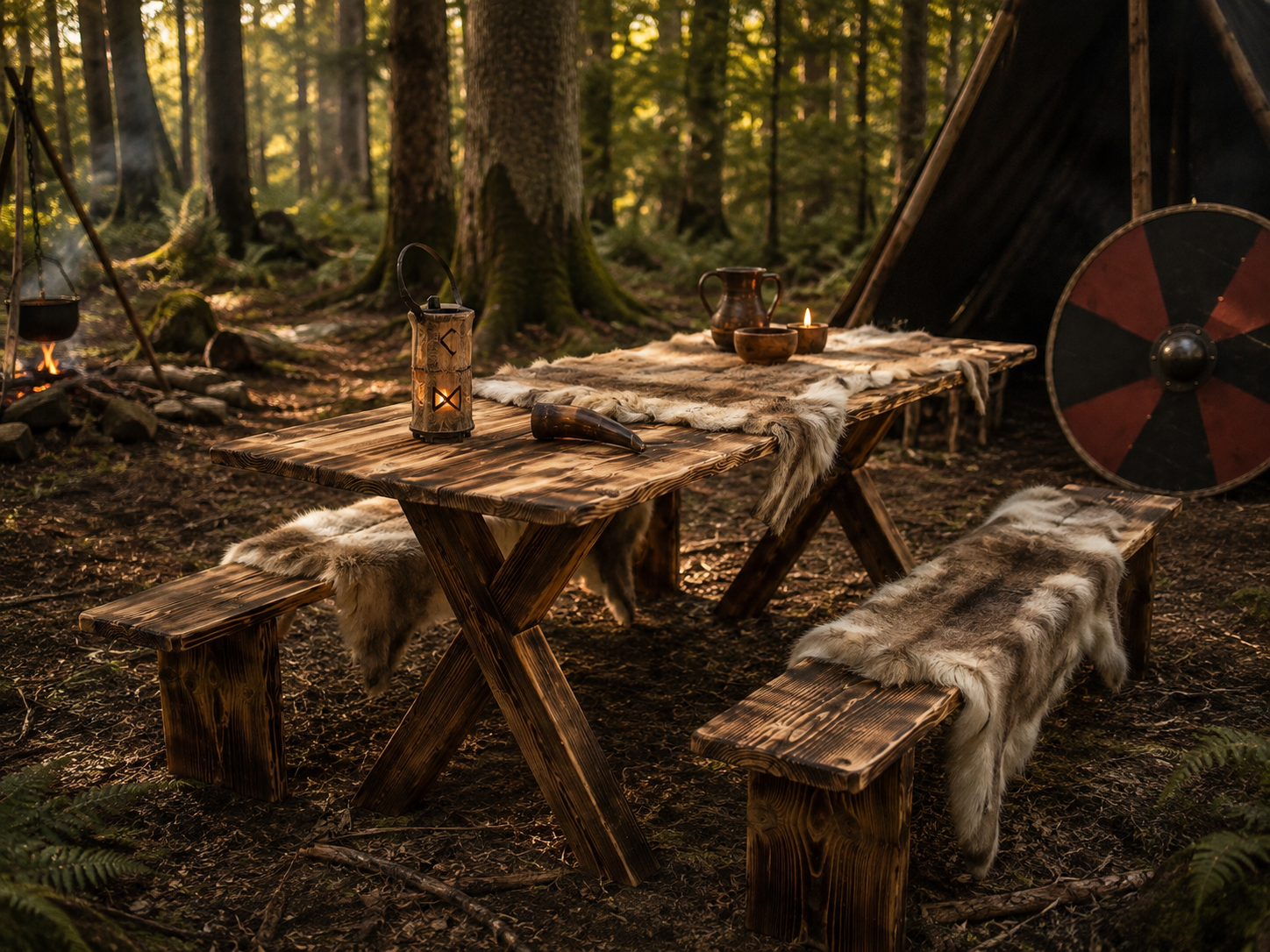 Viking Feast Table